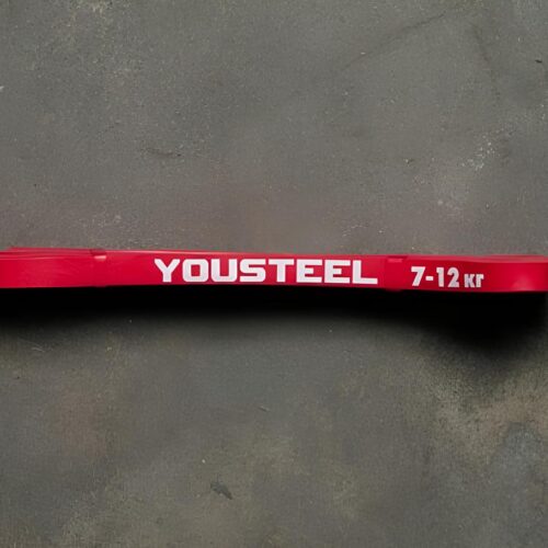 Петля STRENGTH BAND резиновая 10мм, красная YOUSTEEL