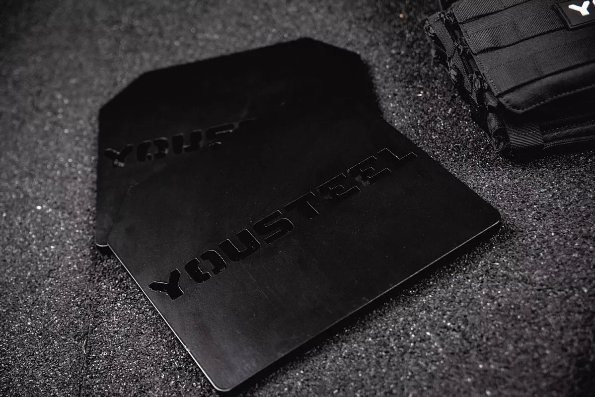 Жилет утяжелитель c плитами, 12 кг YOUSTEEL — изображение 6