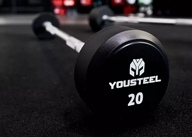 Набор штанг, фиксированных PU 10кг - 30кг YOUSTEEL — изображение 3