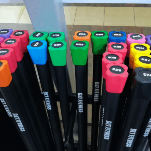 Бодибар, 1 кг, фиолетовый GLT Fitness