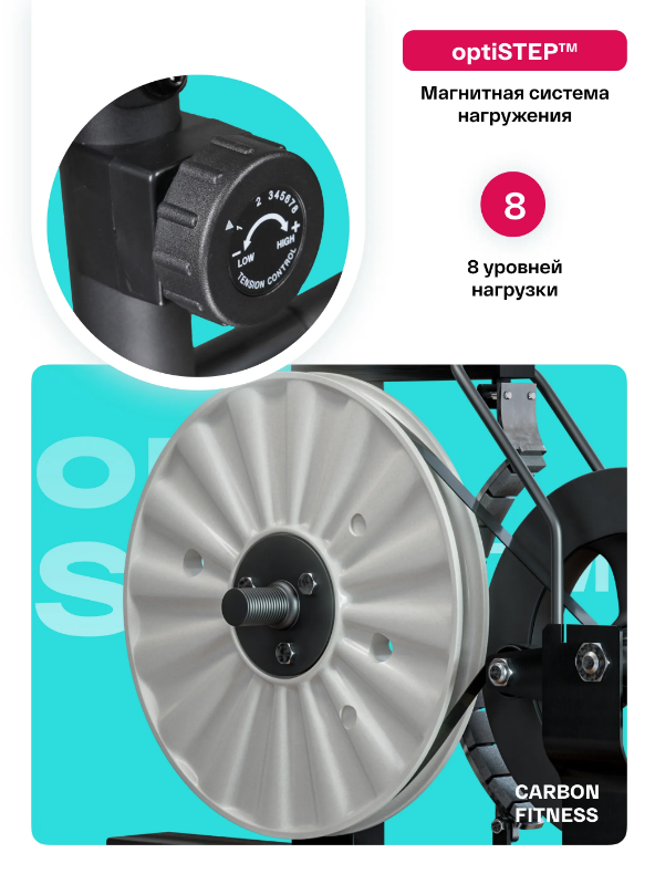 ЭЛЛИПТИЧЕСКИЙ ТРЕНАЖЕР ДОМАШНИЙ CARBON FITNESS E40 — изображение 4