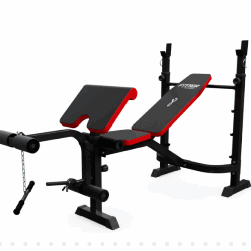 Скамья со стойками под штангу DFC Fytter BEW04R