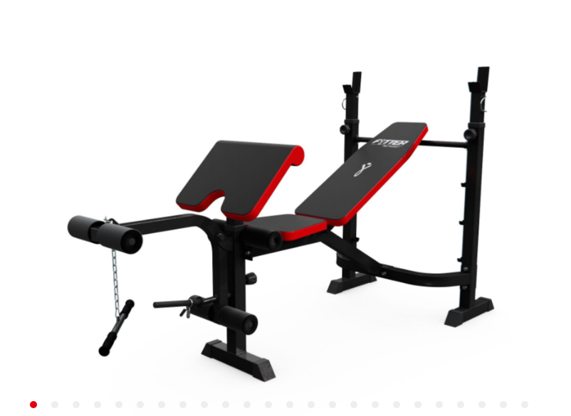 Скамья со стойками под штангу DFC Fytter BEW04R