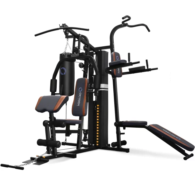 СИЛОВОЙ КОМПЛЕКС ДОМАШНИЙ OXYGEN FITNESS VIKING ЧЕРНЫЙ