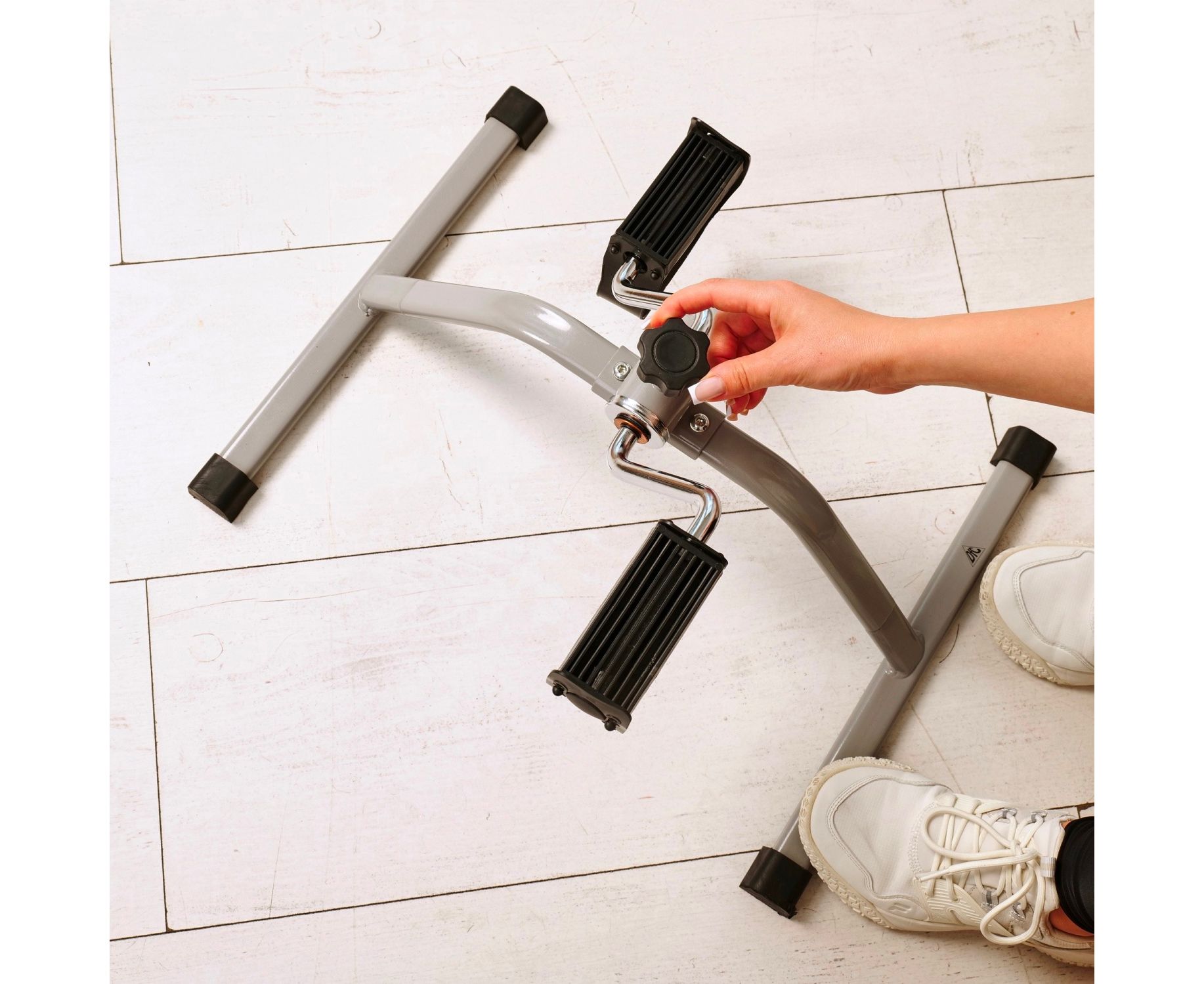 Велотренажер мини DFC W003XG Серый — изображение 5