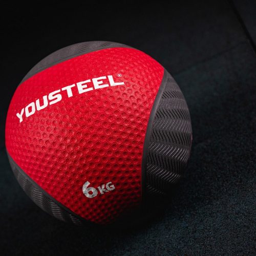 Резиновый медицинбол 6кг YOUSTEEL