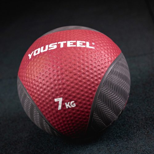 Резиновый медицинбол 7кг YOUSTEEL
