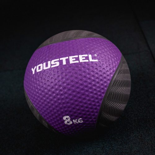 Резиновый медицинбол 8кг YOUSTEEL