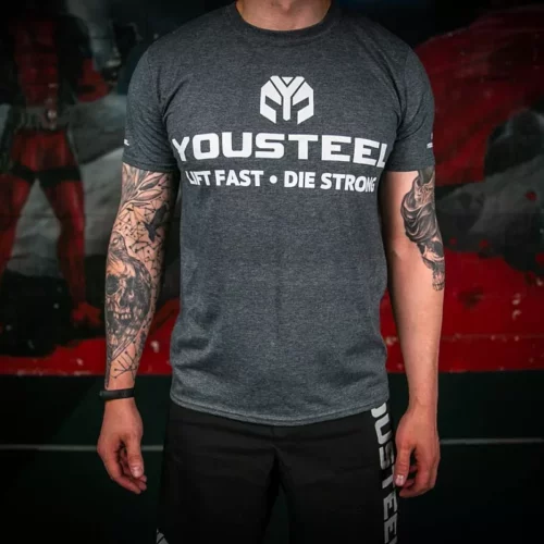 Футболка мужская YOUSTEEL TH, Тём-серый вереск (DH), XL