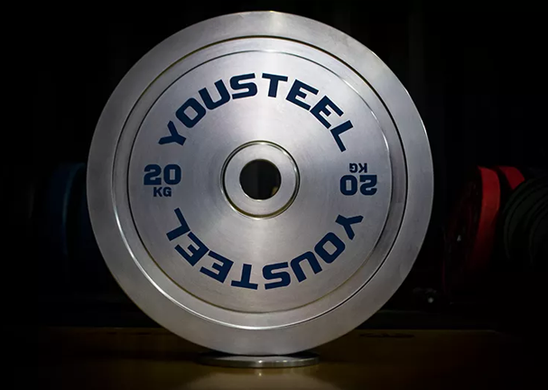 Хромированный стальной диск 20 кг — изображение 2