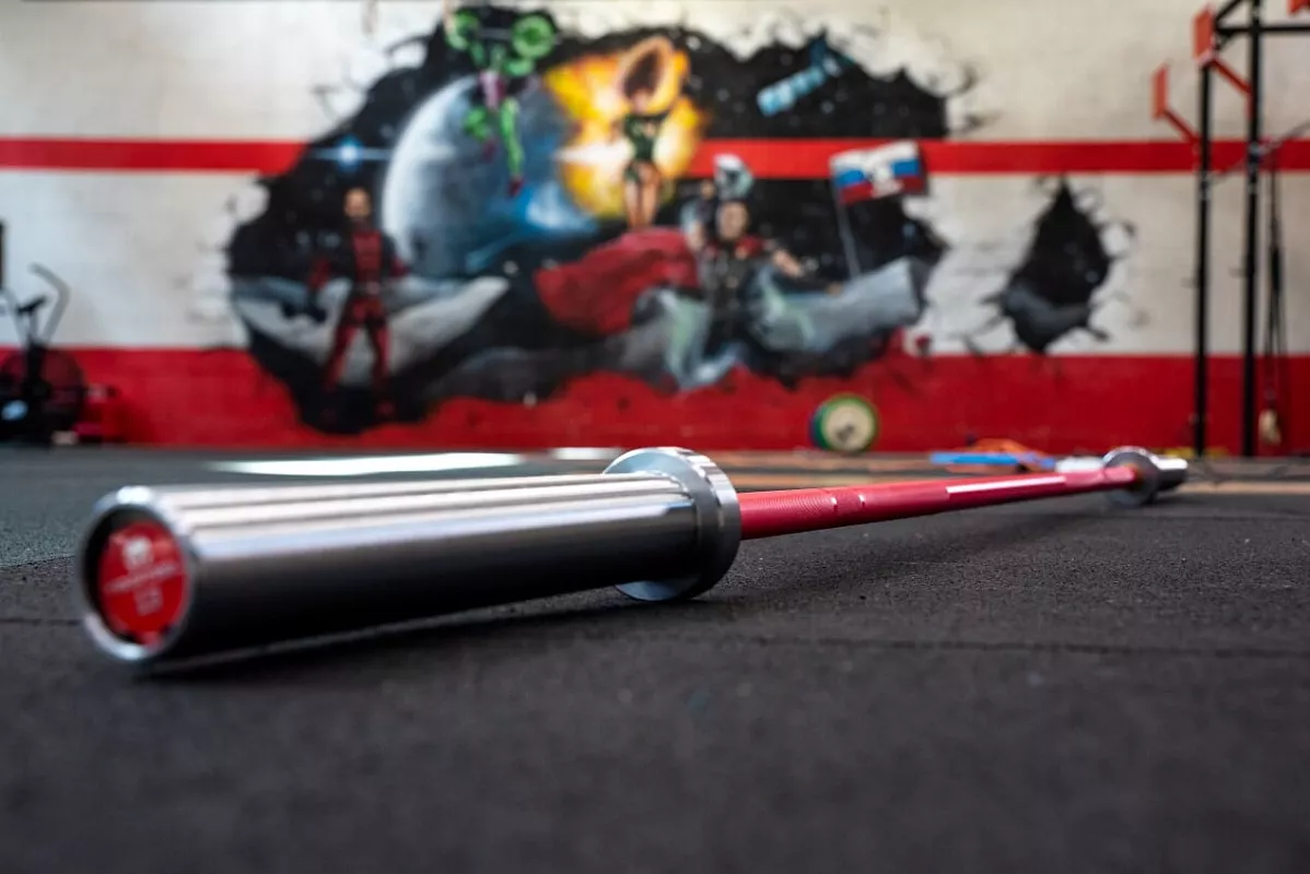 Гриф женский XF-15, PINK - CHROME, 15 кг — изображение 3