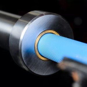 Гриф мужской XF-20, BLUE - CHROME, 20 кг