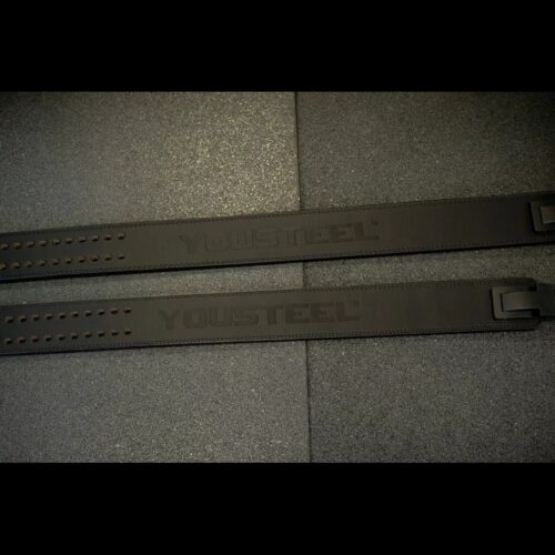 Пояс с карабином из кожи XL