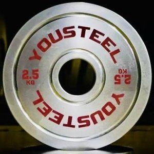 Хромированный стальной диск 2.5 кг