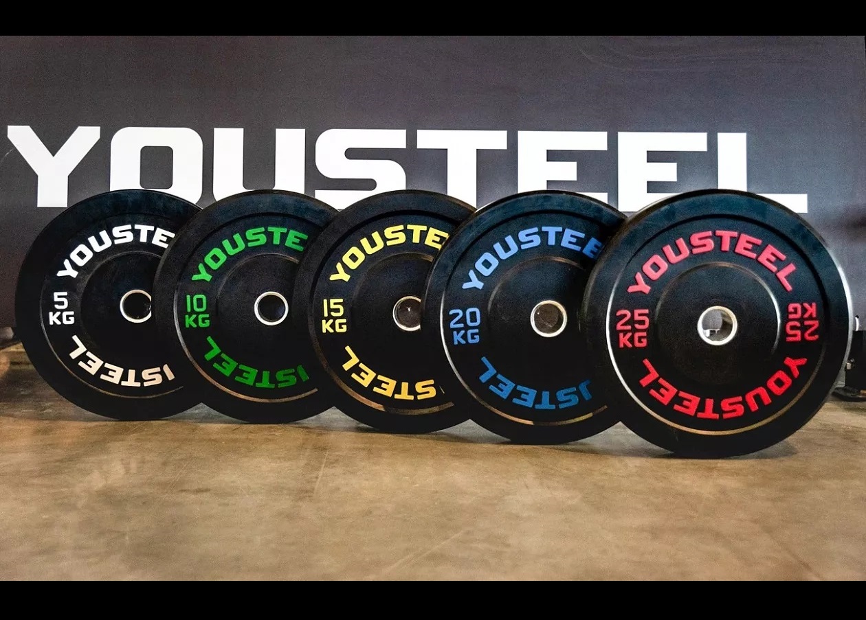 Диск каучуковый 5 кг, черный — изображение 3