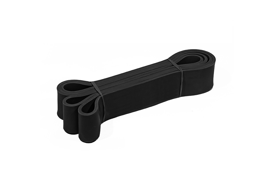Петля резиновая 64мм, серый-черная — изображение 2