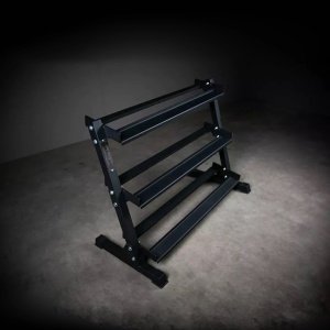 Стойка для хранения гантелей , 3 уровня, цвет чёрный