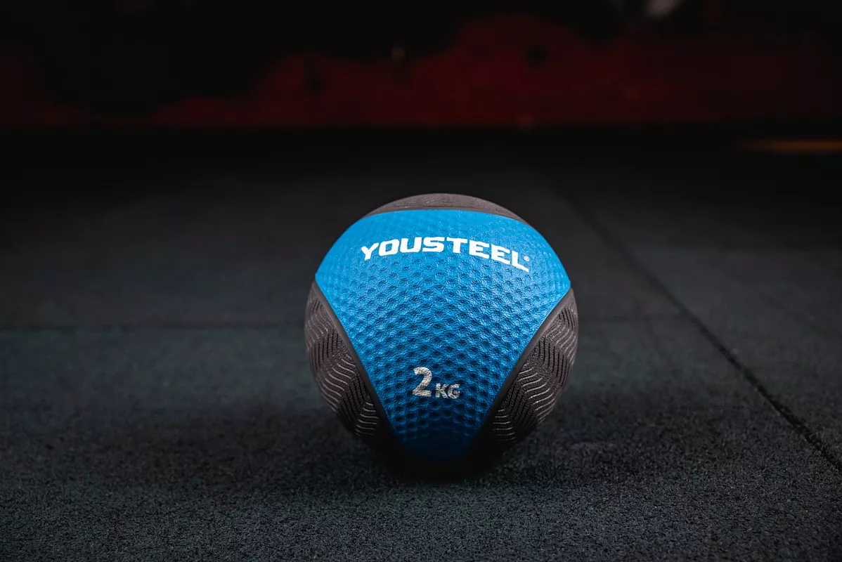 Резиновый медбол 2 кг — изображение 2