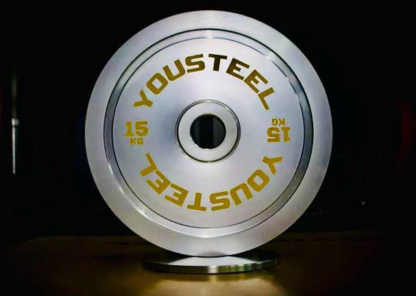 Хромированный стальной диск 15 кг — изображение 2