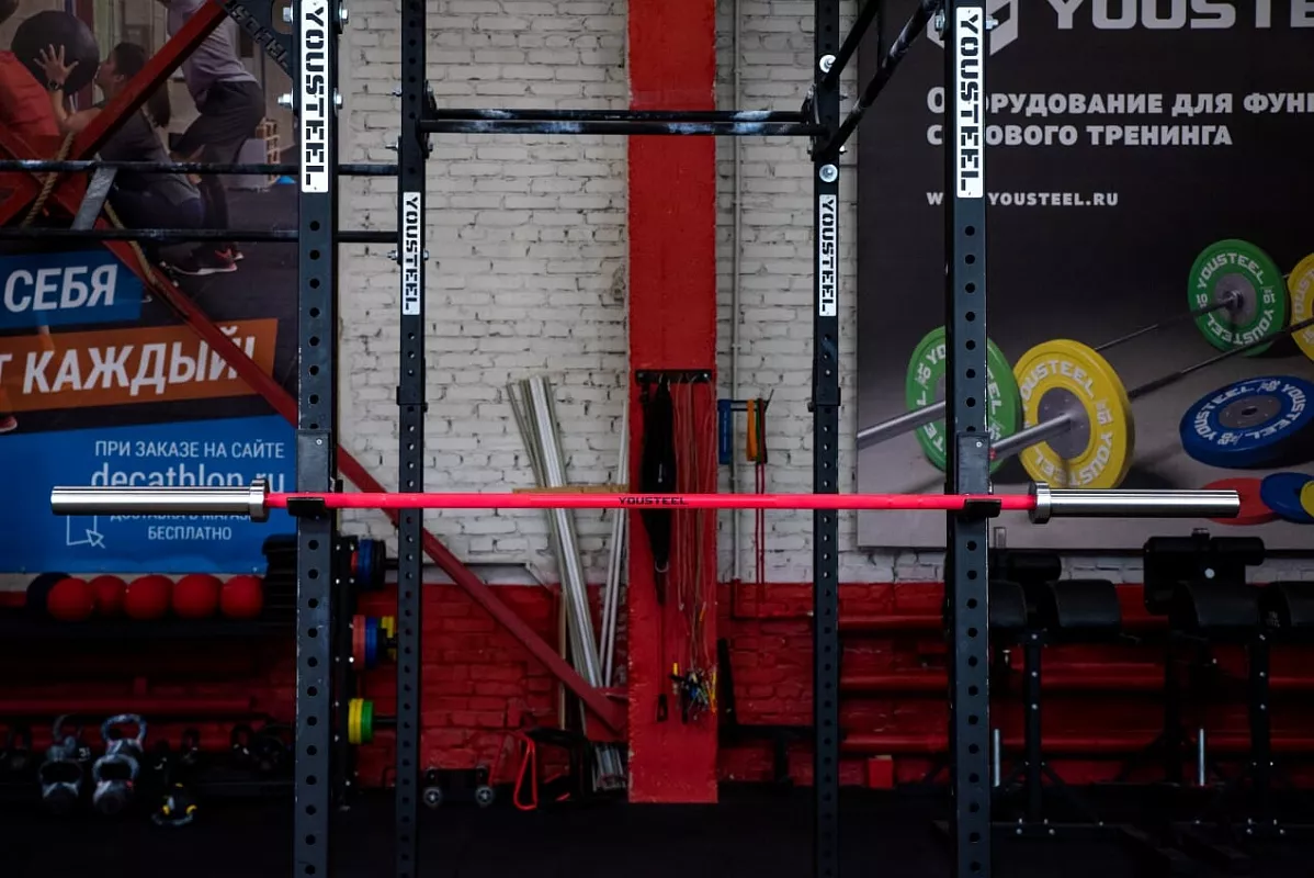 Гриф женский XF-15, PINK - CHROME, 15 кг — изображение 8