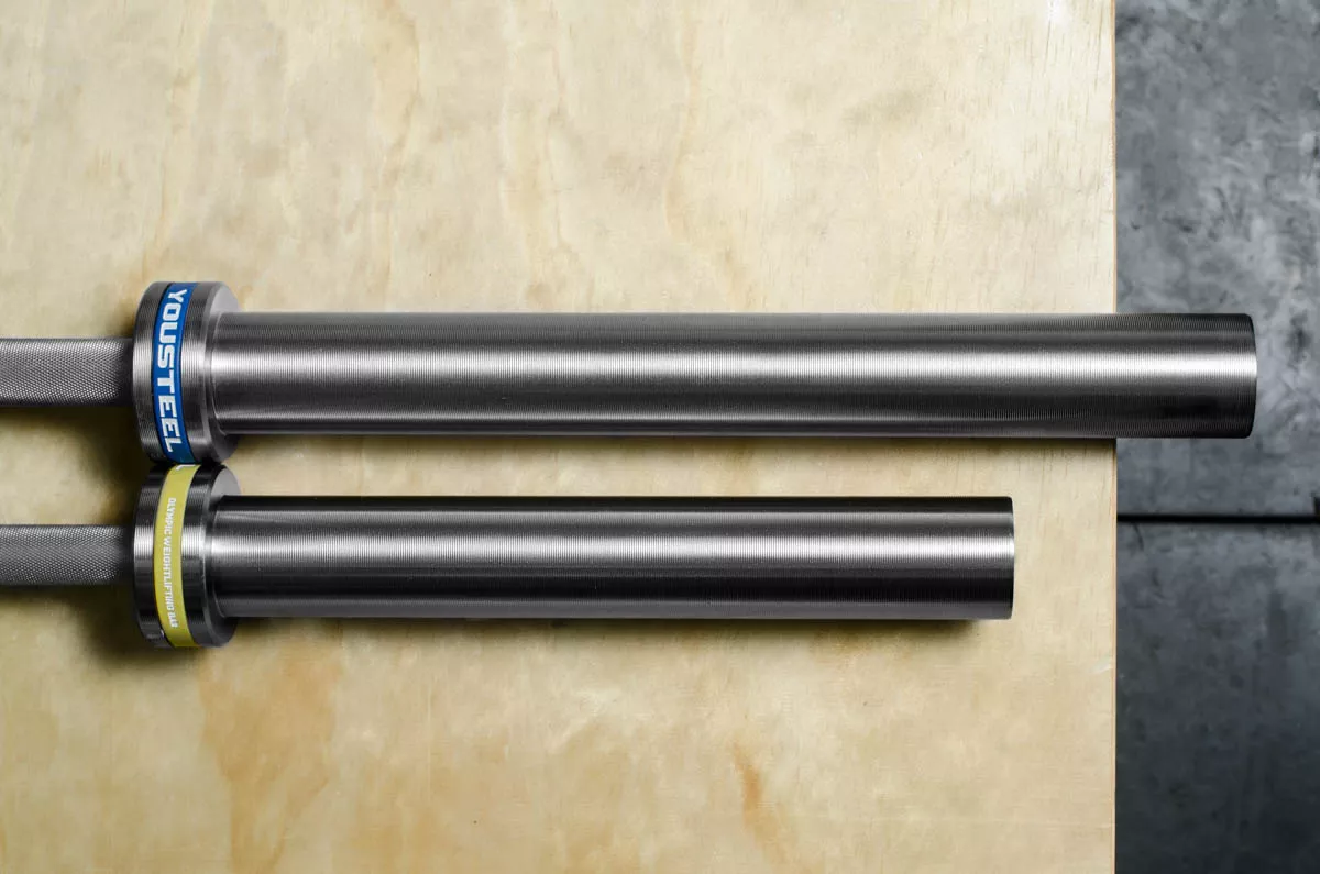 Гриф олимпийский 20 кг, мужской — изображение 6