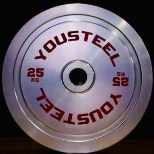 Хромированный стальной диск 25 кг