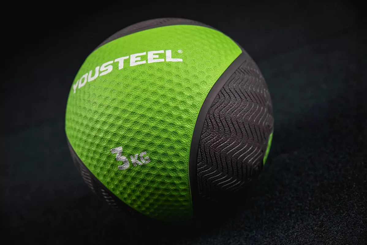 Резиновый медбол 3 кг — изображение 3