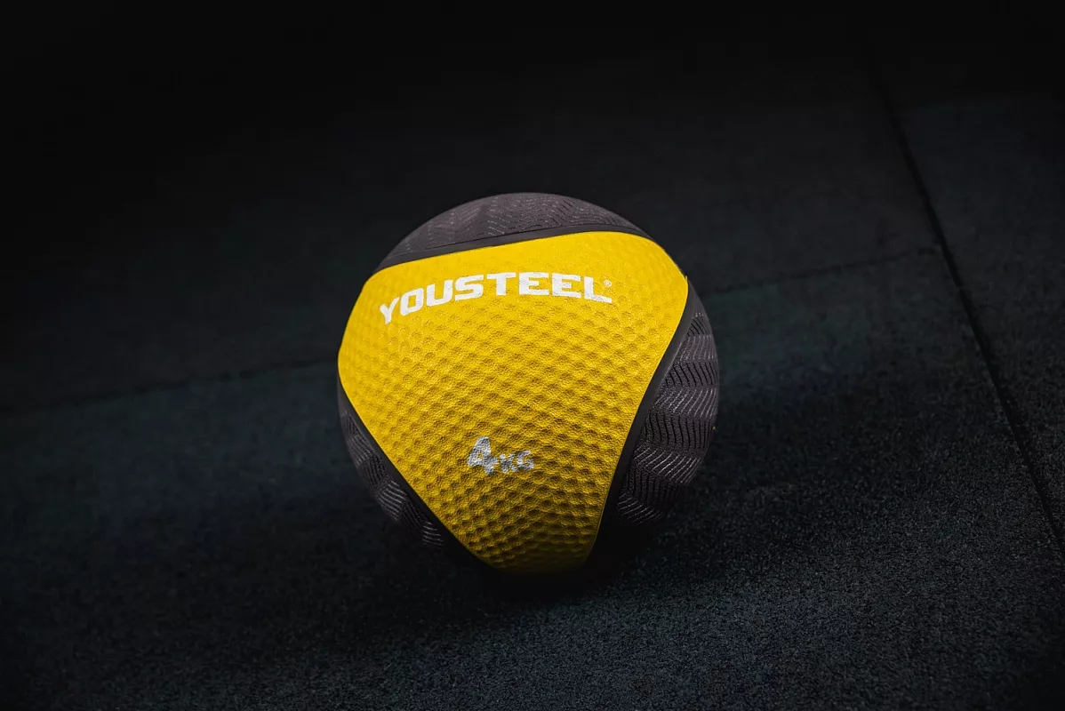 Резиновый медбол 4 кг — изображение 2