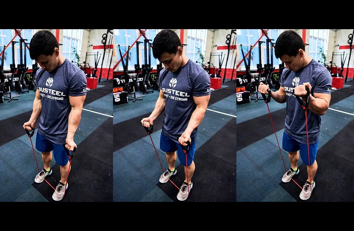 Эспандер с ручками 25kg синий — изображение 2