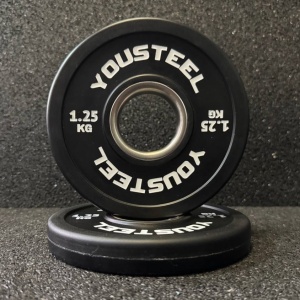 Малый диск 1.25 кг полиуретановый, черный