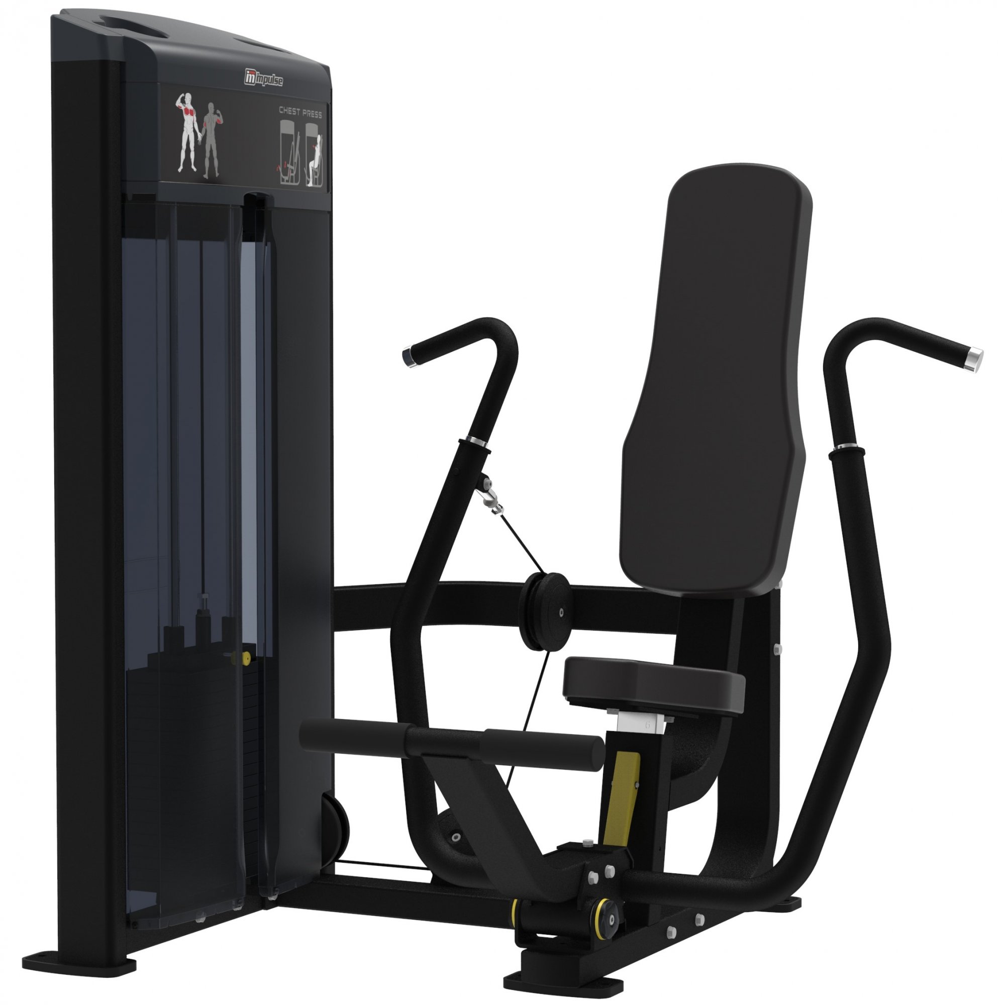 Impulse IF9301 жим от груди, профессиональный тренажер