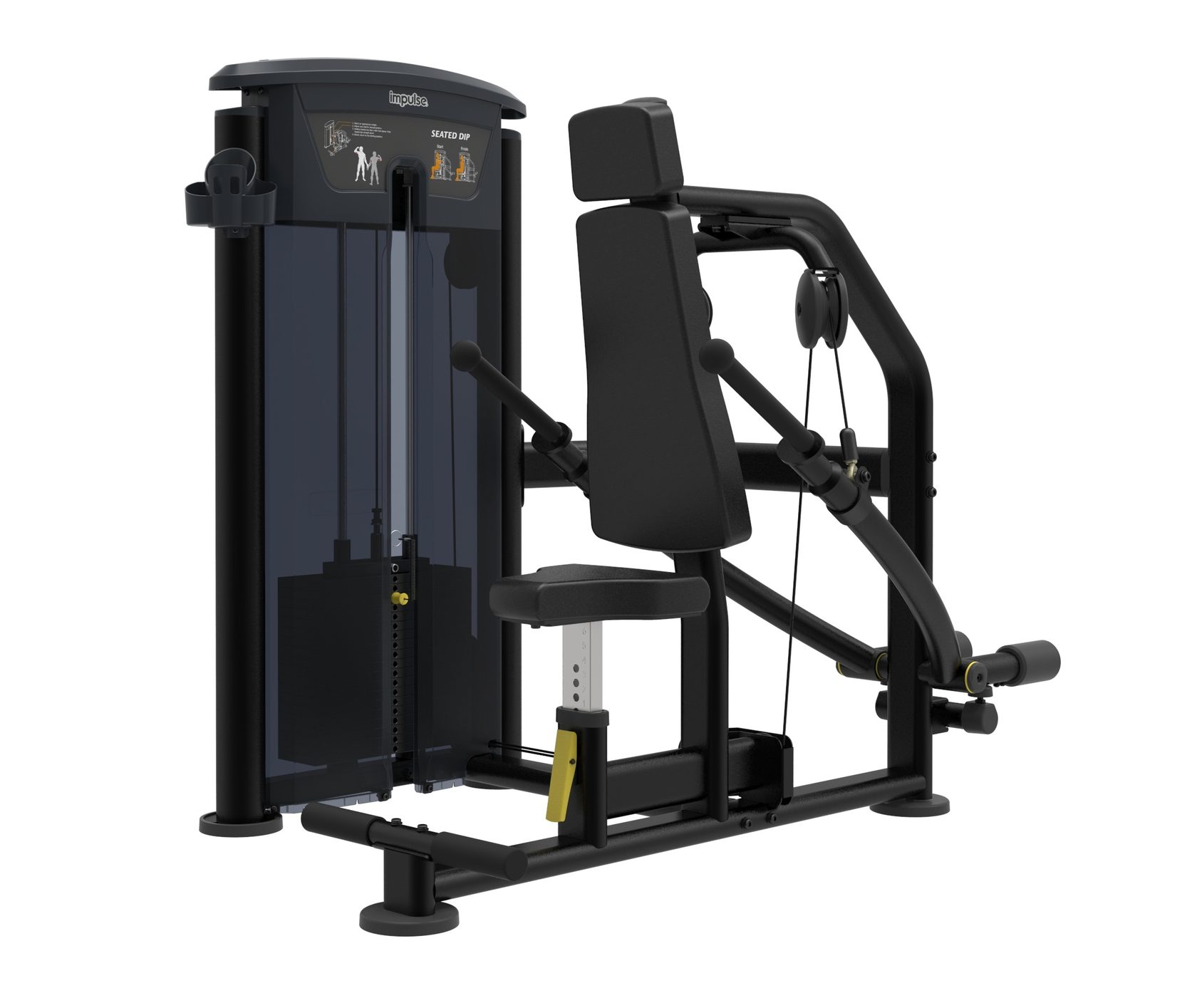 Impulse IT9517 трицепс, профессиональный тренажер