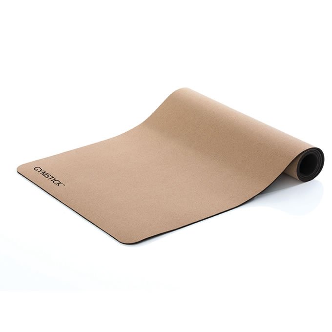 Коврик для йоги GYMSTICK Training Mat Cork пробковое покрытие