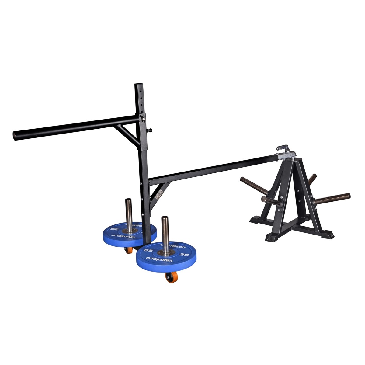 «Круг Конана» на свободных весах Gymleco 665