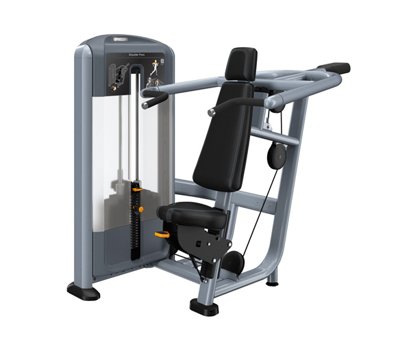 Жим от плеч PRECOR Discovery Line DSL 500 глянцевый серебряный металлик/черный